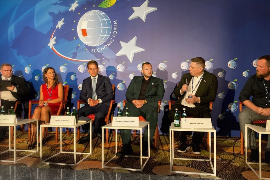 Роман Матис (Roman Matys) на Економічному форумі в Карпачі 2023